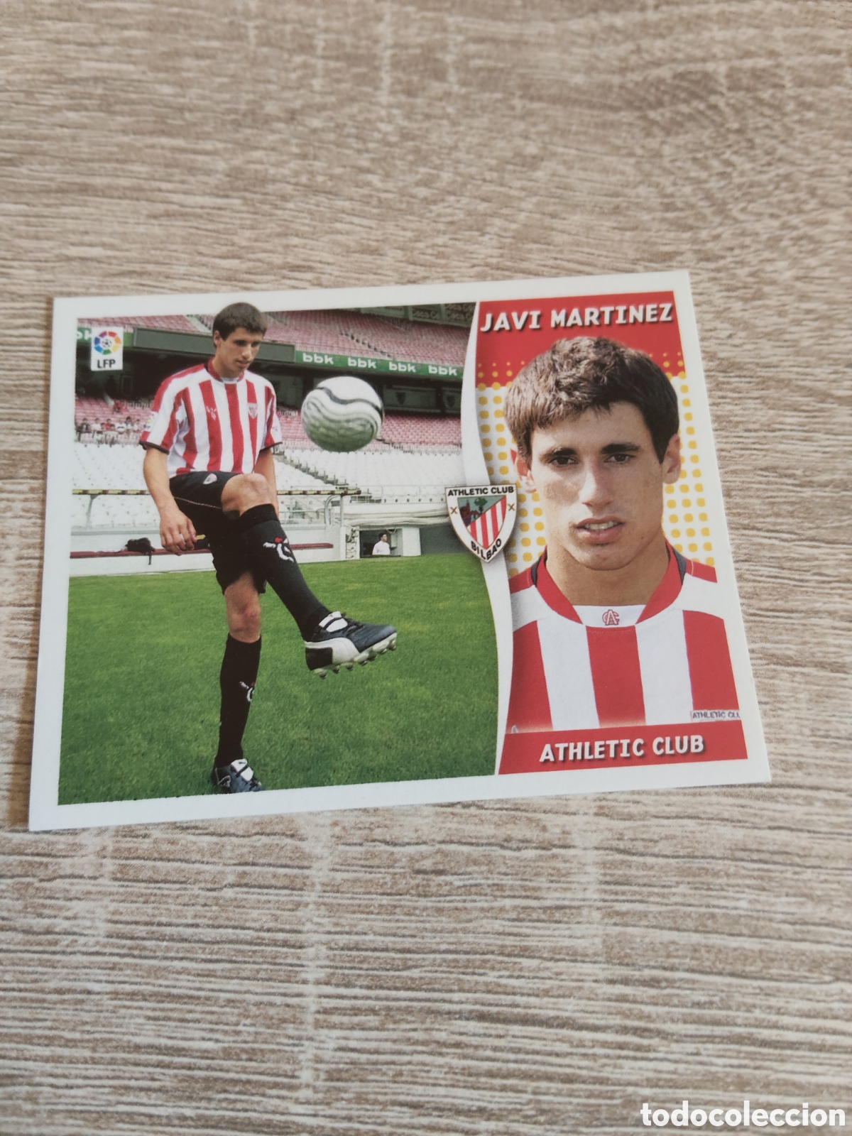 Cromos de f&uacute;tbol: Javi Mart&iacute;nez Athletic de Bilbao liga 2006 2007 06 07 ediciones este