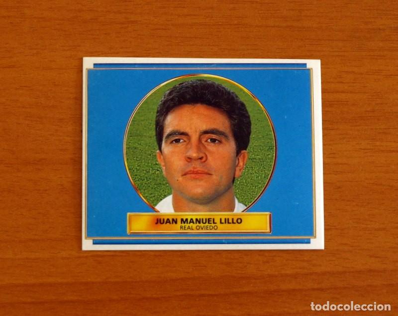 Fu&szlig;ball-Sticker: Real Oviedo - Juan Manuel Lillo Entrenador - Ediciones Este Liga 1996-1997, 96-97 - Nunca Pegado