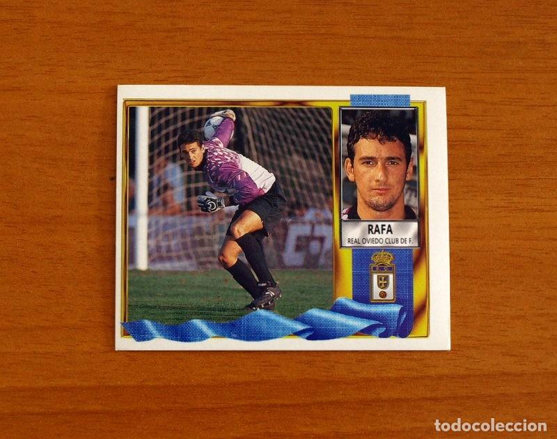 Fu&szlig;ball-Sticker: Real Oviedo - Rafa - Ediciones Este Liga 1995-1996, 95-96 - Nunca pegado