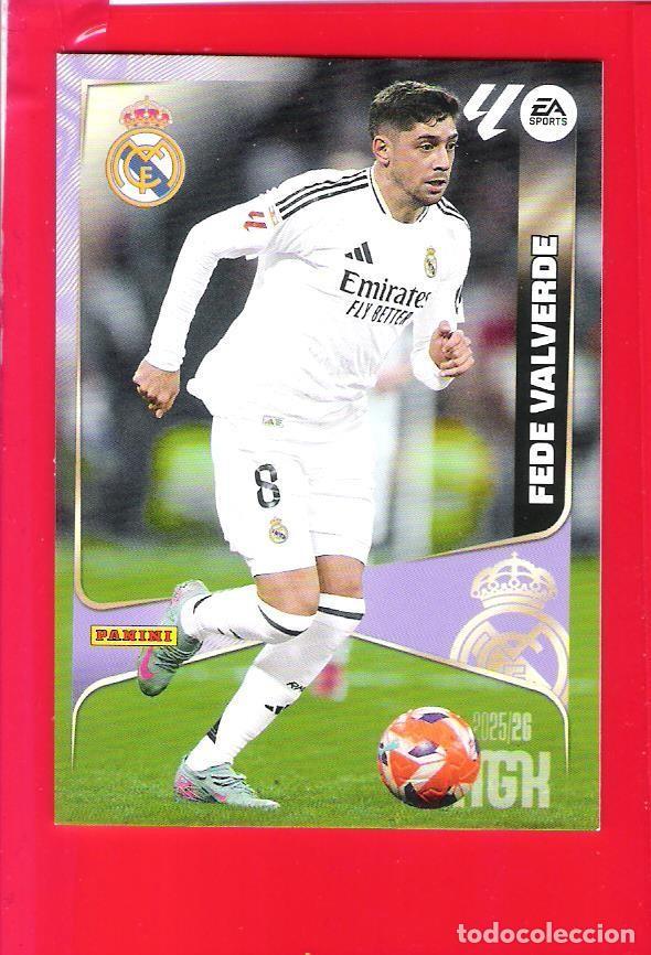 Fu&szlig;ball-Sticker: 228 Fede Valverde - REAL MADRID - Megacracks 2025 2026 25 26