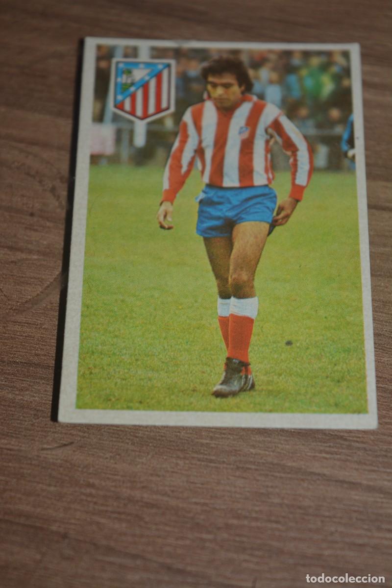 Cromos de F&uacute;tbol: Cromo de Maradona sus driblings Liga 1984-85. Cabrera (At Madrid)