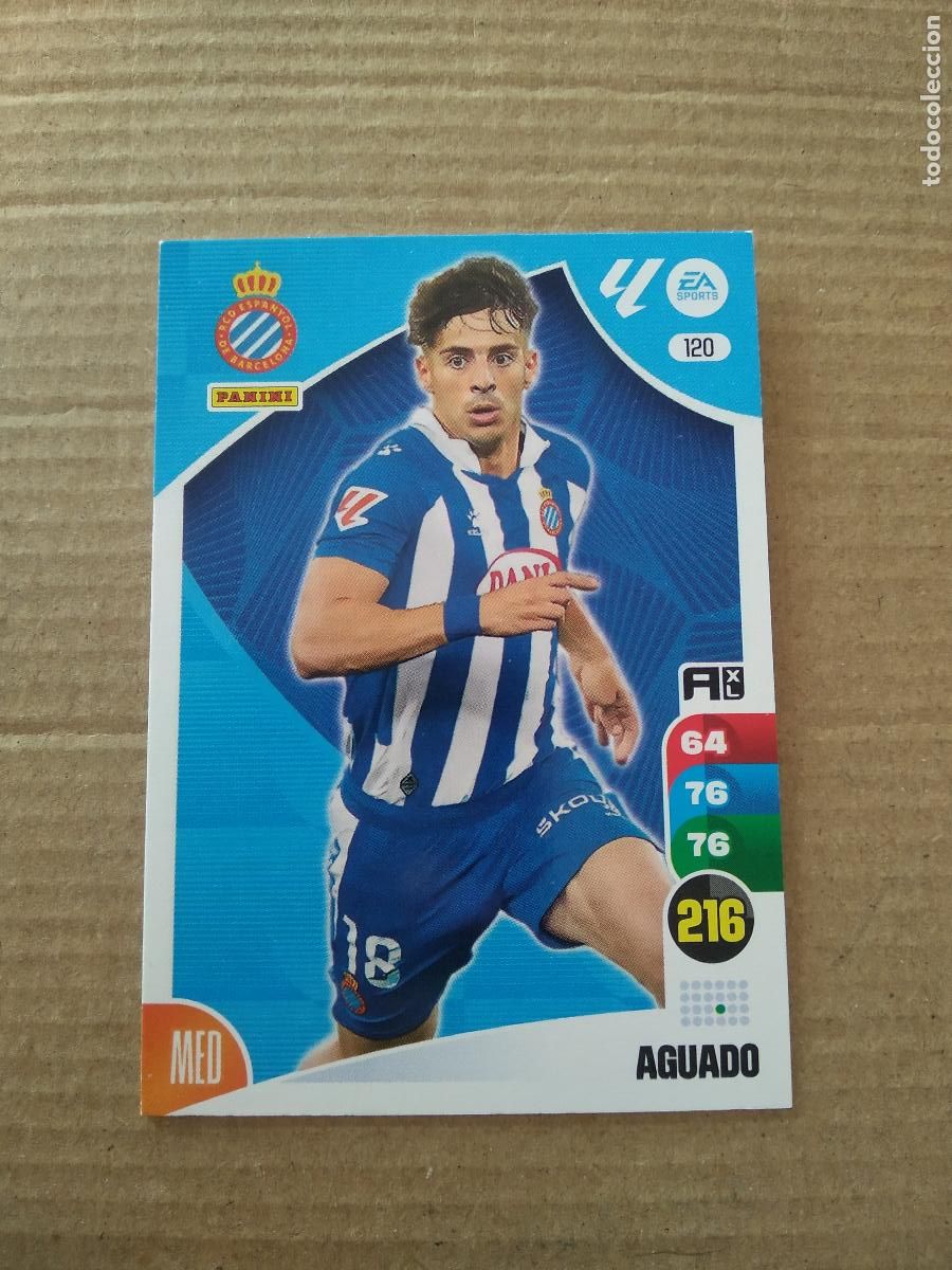 Figurine di Calcio: 120 AGUADO ESPANYOL CROMO FUTBOL PANINI ADRENALYN 2024-2025 LIGA 24-25