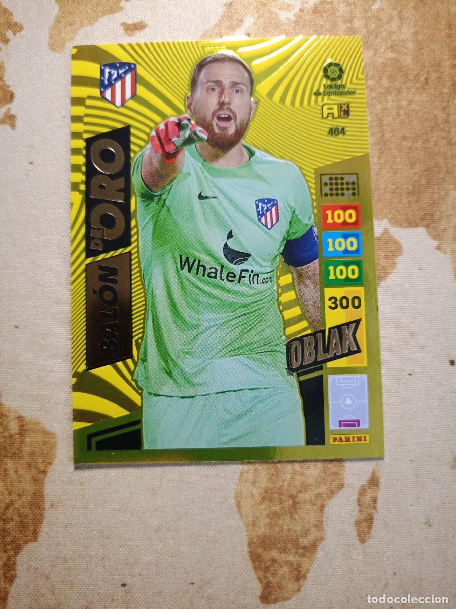 Football Stickers: Bal&oacute;n de oro OBLAK Adrenalyn 2022-23