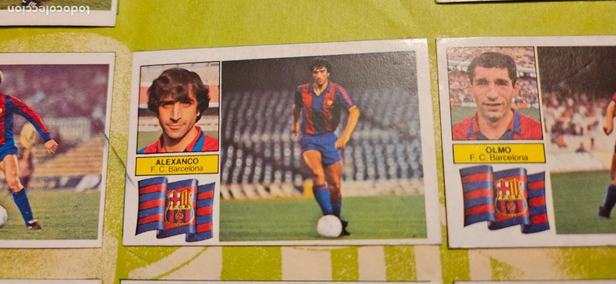 Cromos de F&uacute;tbol: barcelona alexanco este 1982 1983 82 83 despegado