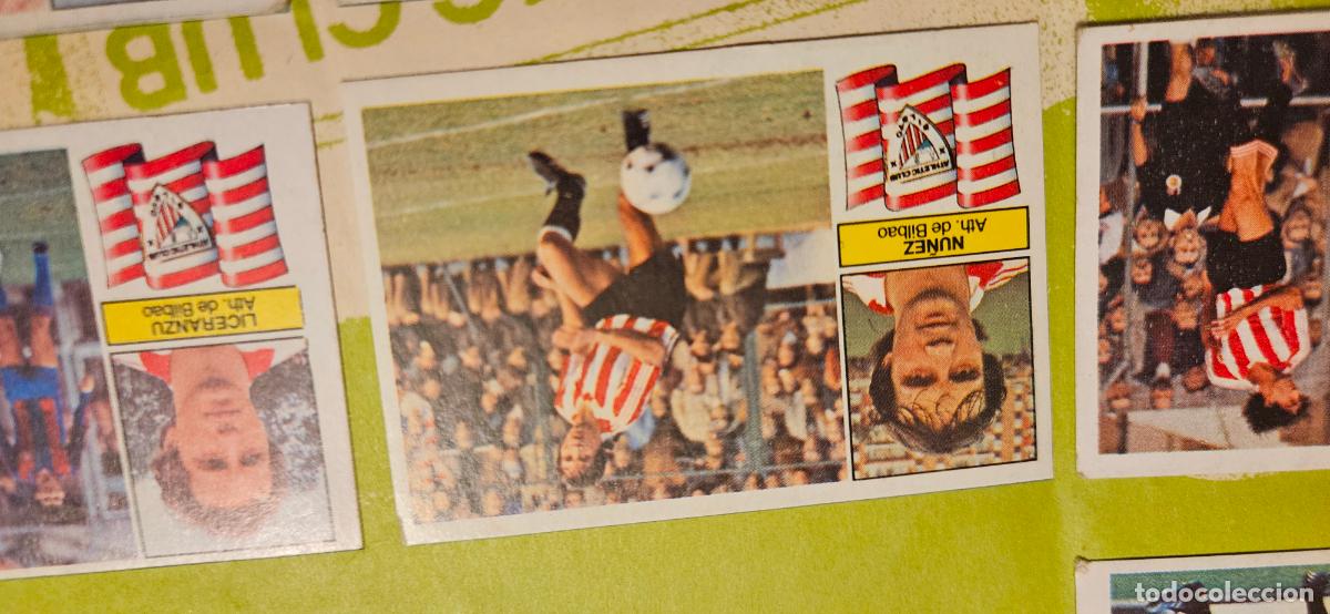 Figurine di Calcio: athletic de bilbao nu&ntilde;ez este 1982 1983 82 83 despegado