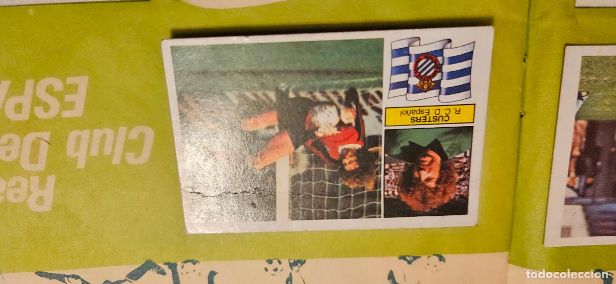 Cromos de F&uacute;tbol: espa&ntilde;ol custers este 1982 1983 82 83 despegado