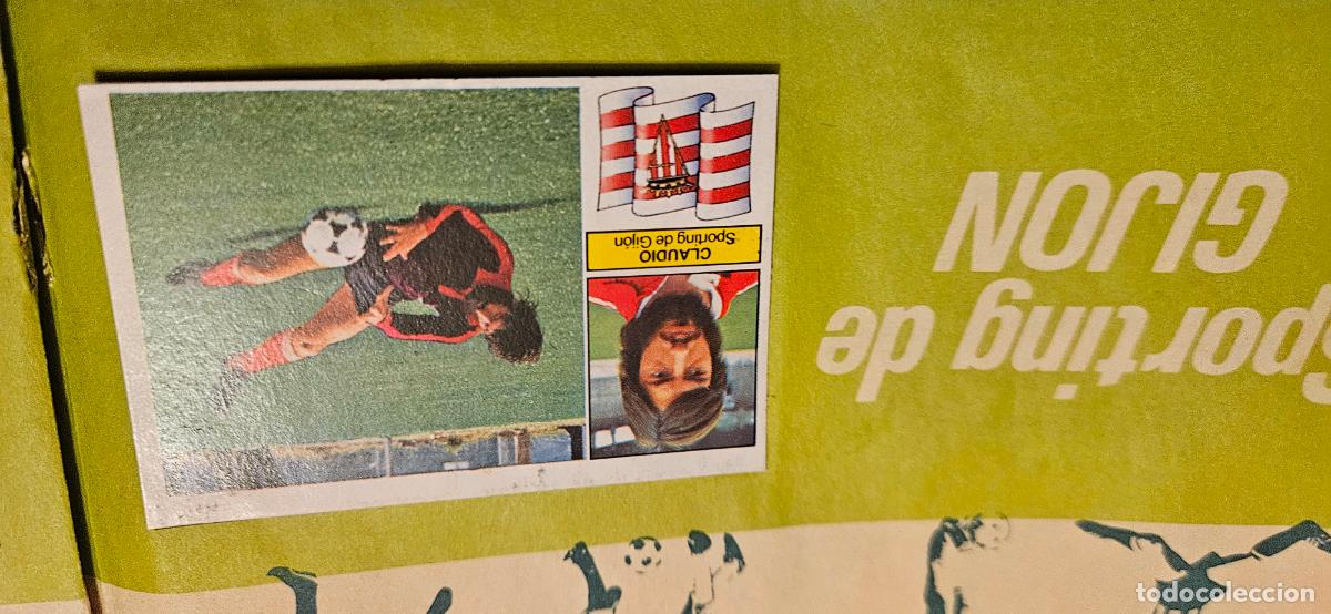 Cromos de Futebol: sporting de gijon claudio este 1982 1983 82 83 despegado