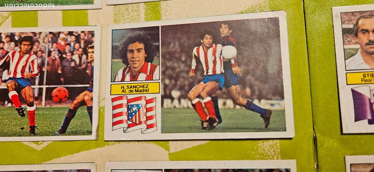 Cartes &agrave; collectionner de Football: atletico de madrid hugo sanchez este 1982 1983 82 83 despegado