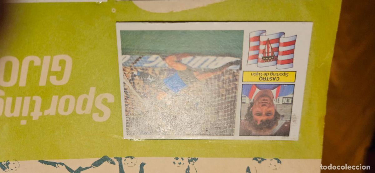 Cromos de F&uacute;tbol: sporting de gijon castro este 1982 1983 82 83 despegado