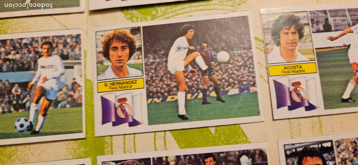 Cartes &agrave; collectionner de Football: real madrid hernandez este 1982 1983 82 83 despegado