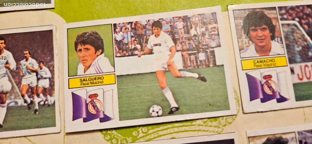 Cartes &agrave; collectionner de Football: real madrid salguero este 1982 1983 82 83 despegado