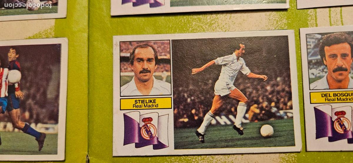 Cromos de F&uacute;tbol: real madrid stielike este 1982 1983 82 83 despegado
