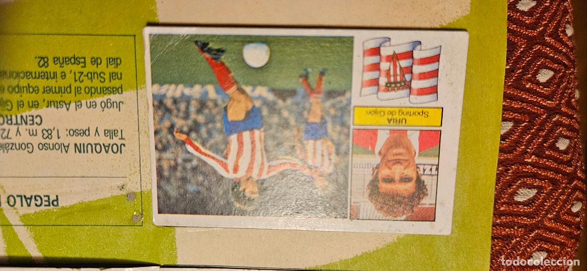 Cromos de F&uacute;tbol: sporting de gijon uria este 1982 1983 82 83 despegado