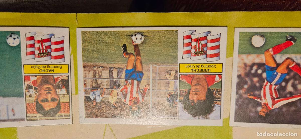 Cromos de F&uacute;tbol: sporting de gijon urrechu este 1982 1983 82 83 despegado