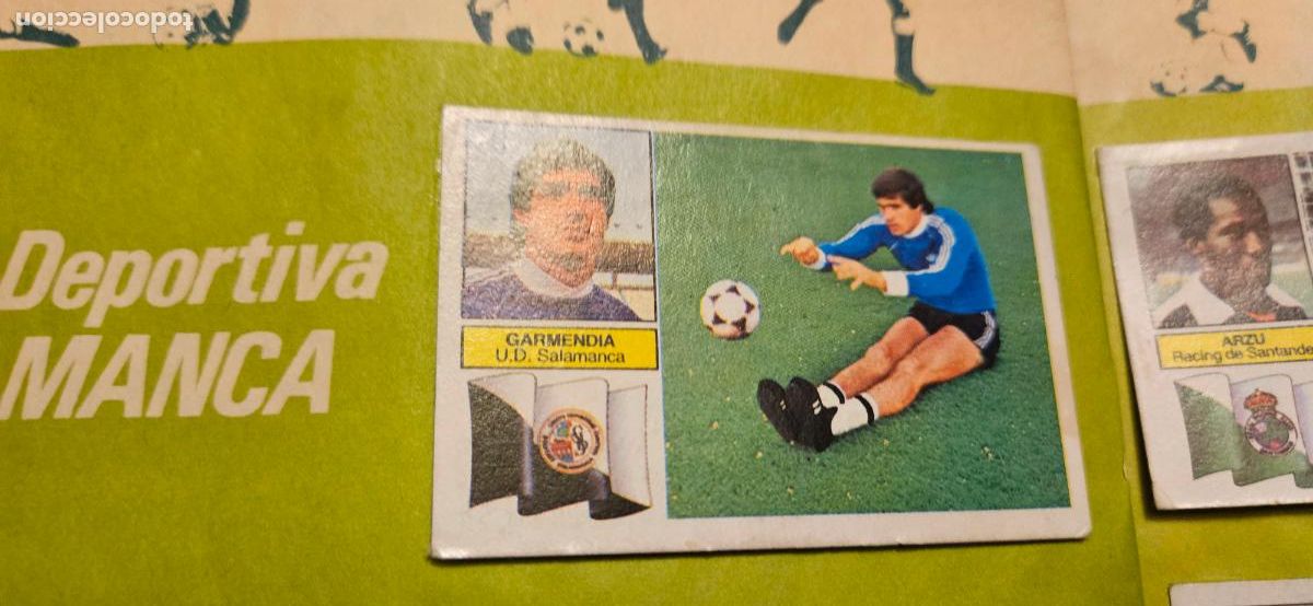 Cromos de Futebol: salamanca garmendia este 1982 1983 82 83 despegado
