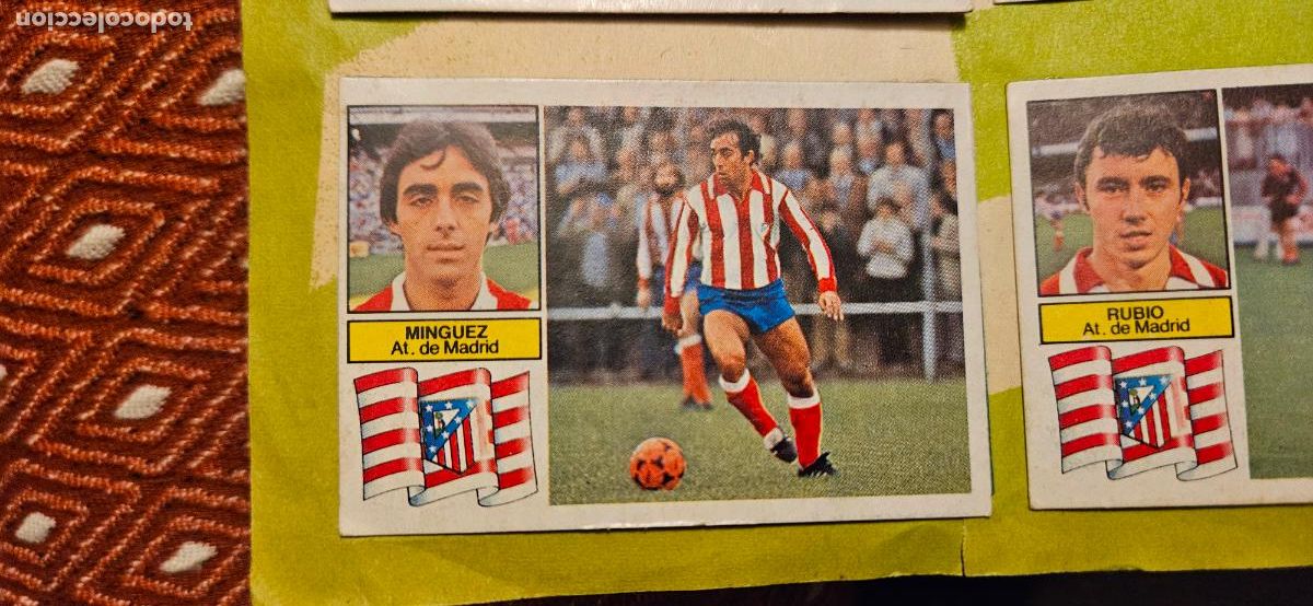 Football Stickers: atletico de madrid minguez este 1982 1983 82 83 despegado