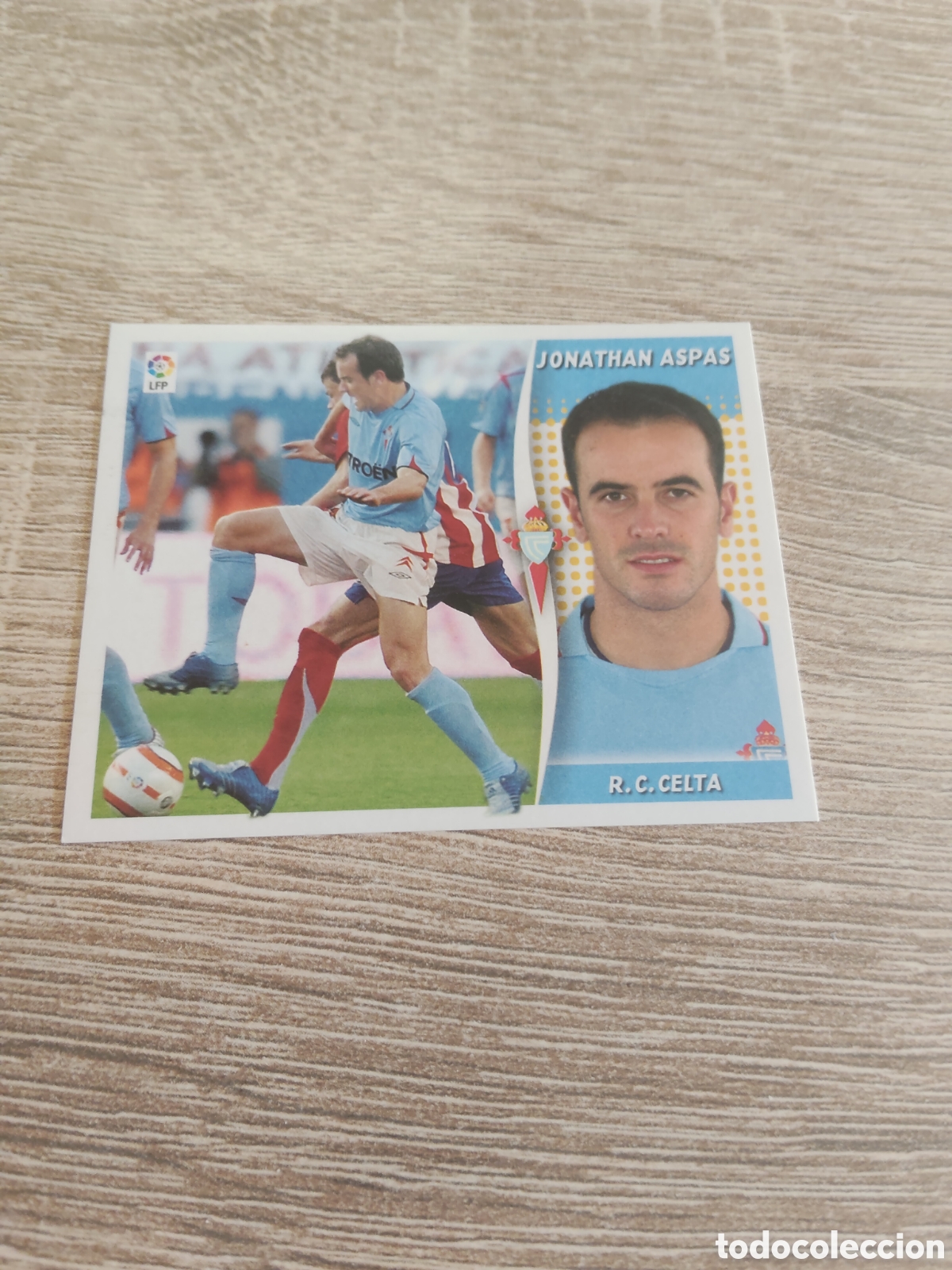 Cromos de F&uacute;tbol: Jonathan Aspas Celta de Vigo liga 2006 2007 06 07 ediciones este