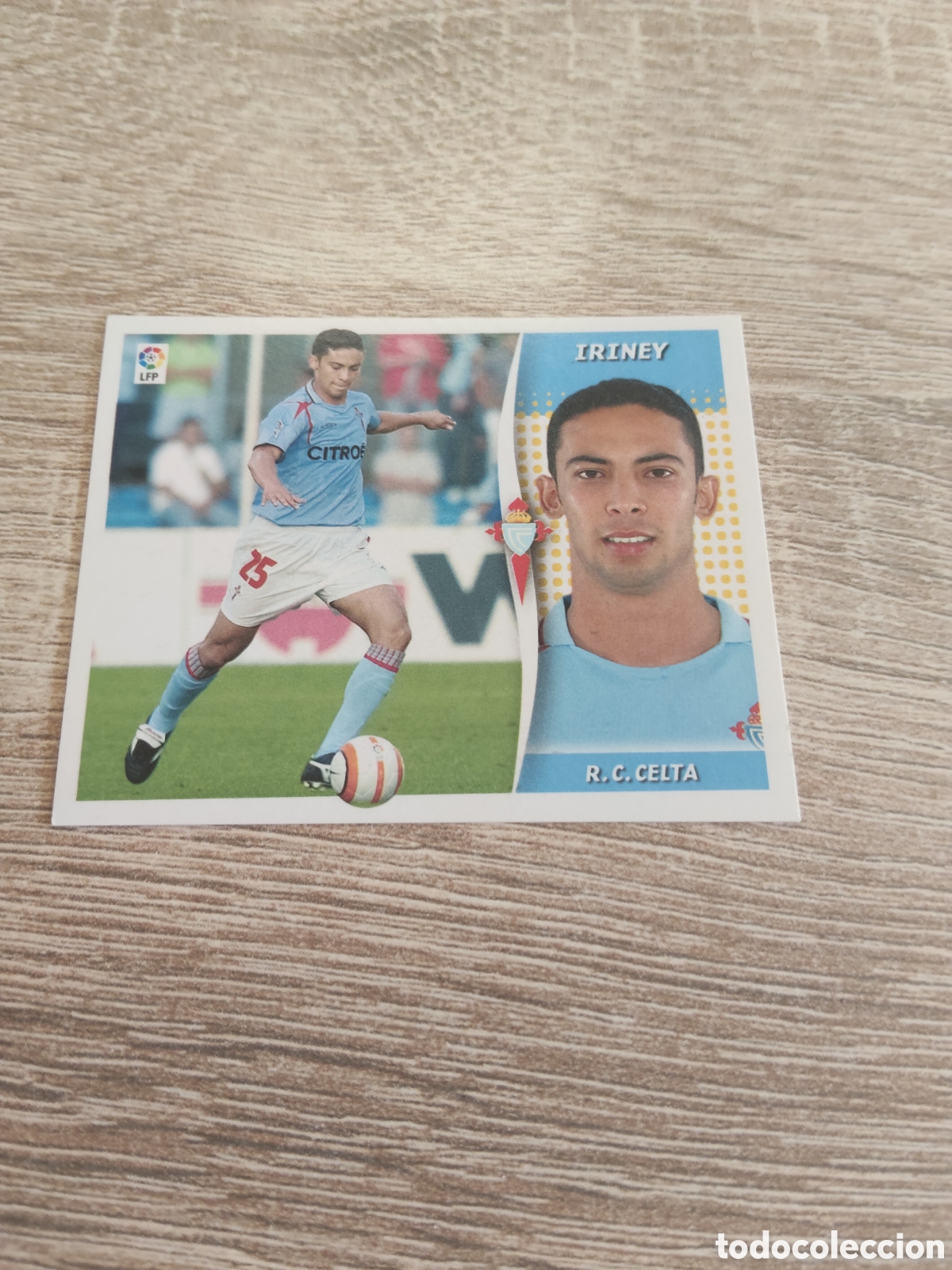 Cromos de F&uacute;tbol: Iriney Celta de Vigo liga 2006 2007 06 07 ediciones este