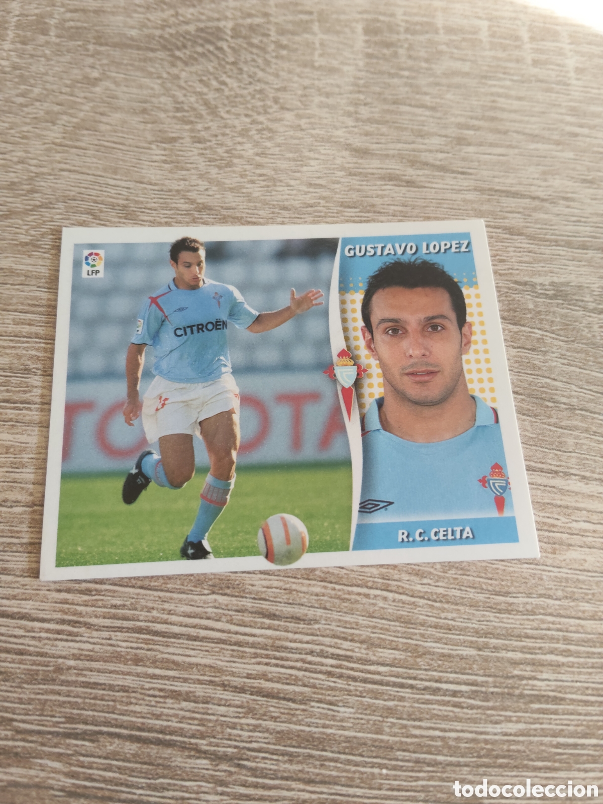 Cromos de F&uacute;tbol: Gustavo L&oacute;pez Celta de Vigo liga 2006 2007 06 07 ediciones este