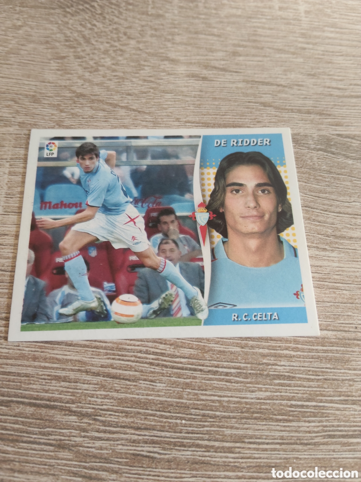 Cromos de F&uacute;tbol: De Ridder Celta de Vigo liga 2006 2007 06 07 ediciones este