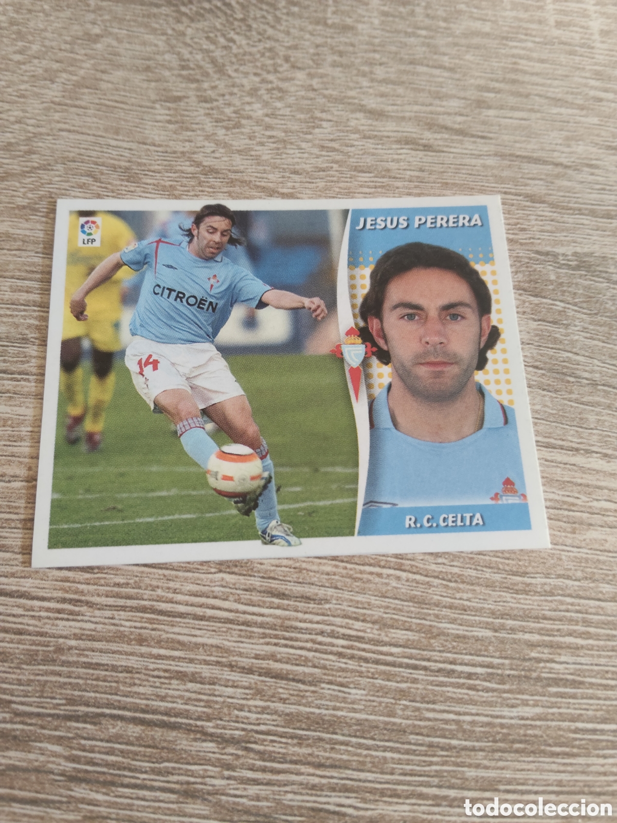 Cromos de F&uacute;tbol: Jes&uacute;s Perera Celta de Vigo liga 2006 2007 06 07 ediciones este