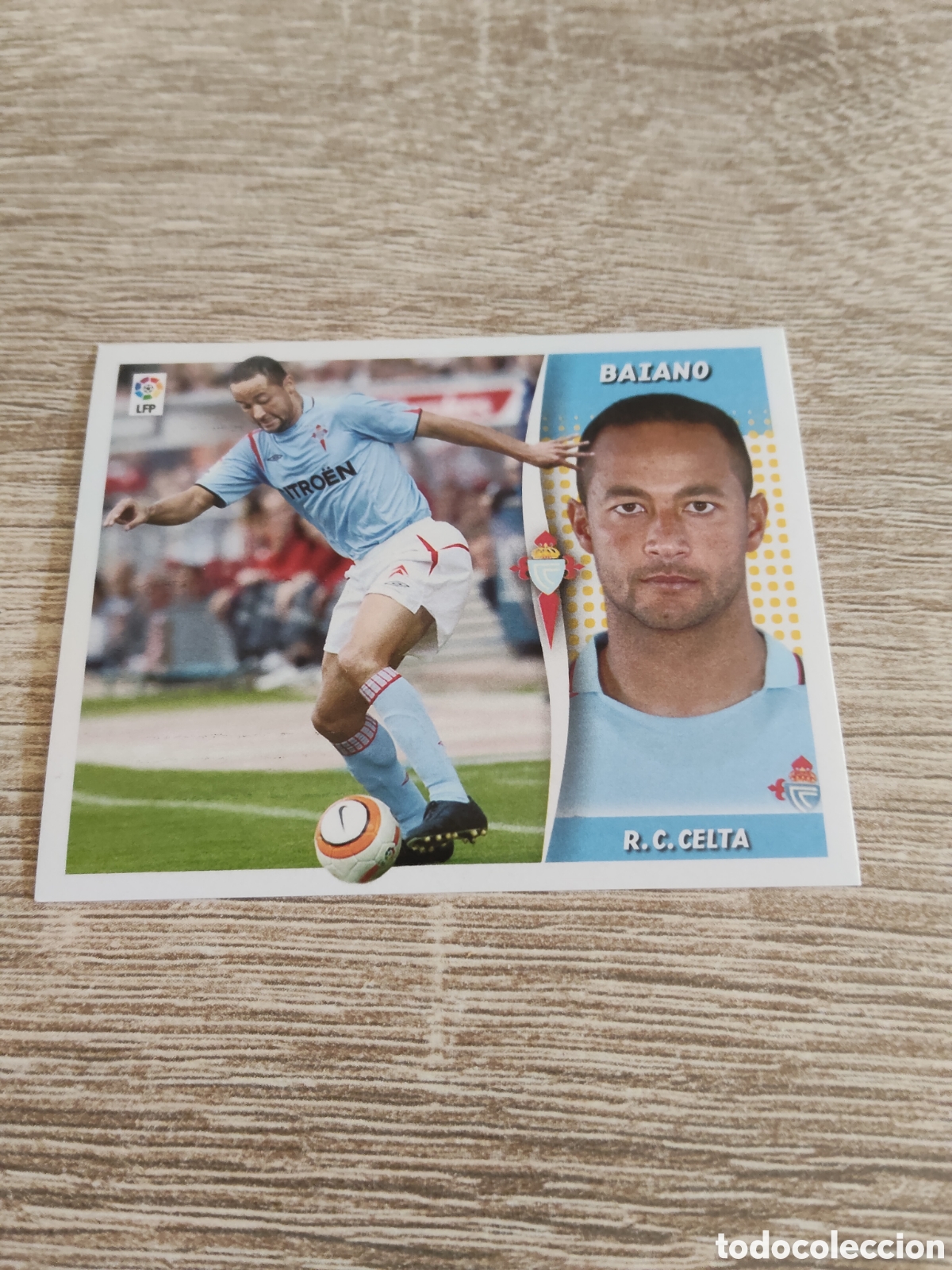 Cromos de F&uacute;tbol: Baiano Celta de Vigo liga 2006 2007 06 07 ediciones este