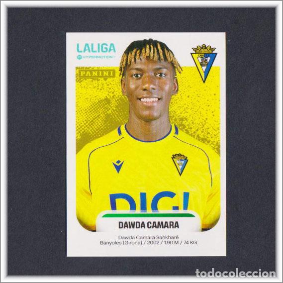 Fu&szlig;ball-Sticker: LIGA ESTE HYPERMOTION 2025 2026 25 26 PANINI DAWDA CAMARA 96 B 96B CADIZ COLECCI&Oacute;N ALBUM 2&ordf; DIVISI&Oacute;N