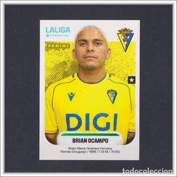 Fu&szlig;ball-Sticker: LIGA ESTE HYPERMOTION 2025 2026 25 26 PANINI BRIAN OCAMPO 92 CADIZ COLECCI&Oacute;N ALBUM 2&ordf; DIVISI&Oacute;N