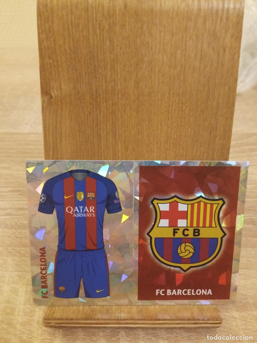 Fu&szlig;ball-Sticker: Barcelona #FCB1 #FCB2 Topps UEFA Champions League 2016 2017