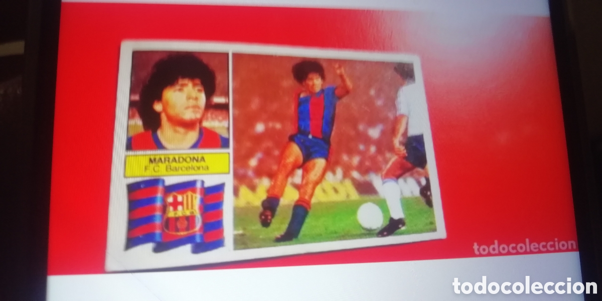 Cromos de F&uacute;tbol: Cromos Diego maradona. Colecciones este. Lote de 3