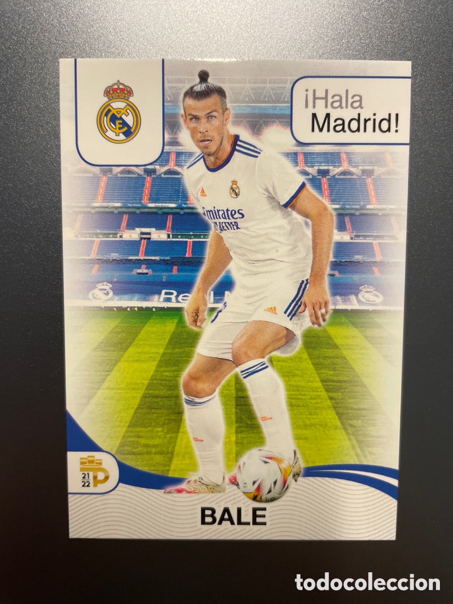 Cromos de F&uacute;tbol: Bale 20 &iexcl;Hala Madrid! Panini Podium 2021-22 Real Madrid