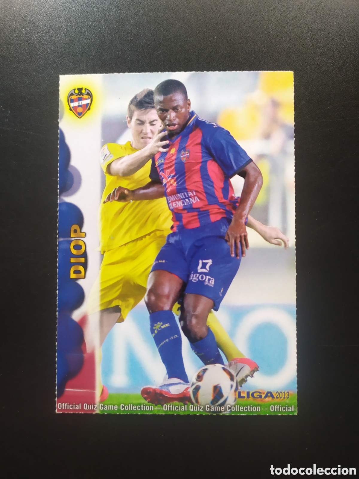 Cromos de Futebol: Mundicromo fichas Liga 2012 2013 12 13 Diop n&deg; 149 Levante