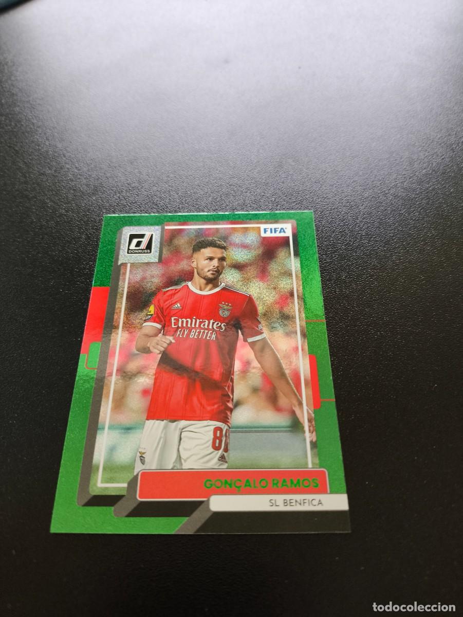 Figurine di Calcio: 111 GONZALO RAMOS BENFICA GREEN PALLAREL PANINI DONRUSS SOCCER 2022 2023 22 23 NO LIGA ESTE
