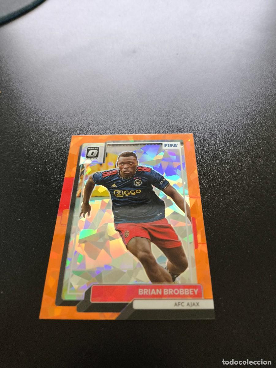 Fu&szlig;ball-Sticker: 142 Steven Bergwijn AJAX ORANGE ICE PALLAREL PANINI DONRUSS SOCCER 2022 2023 22 23 NO LIGA ESTE