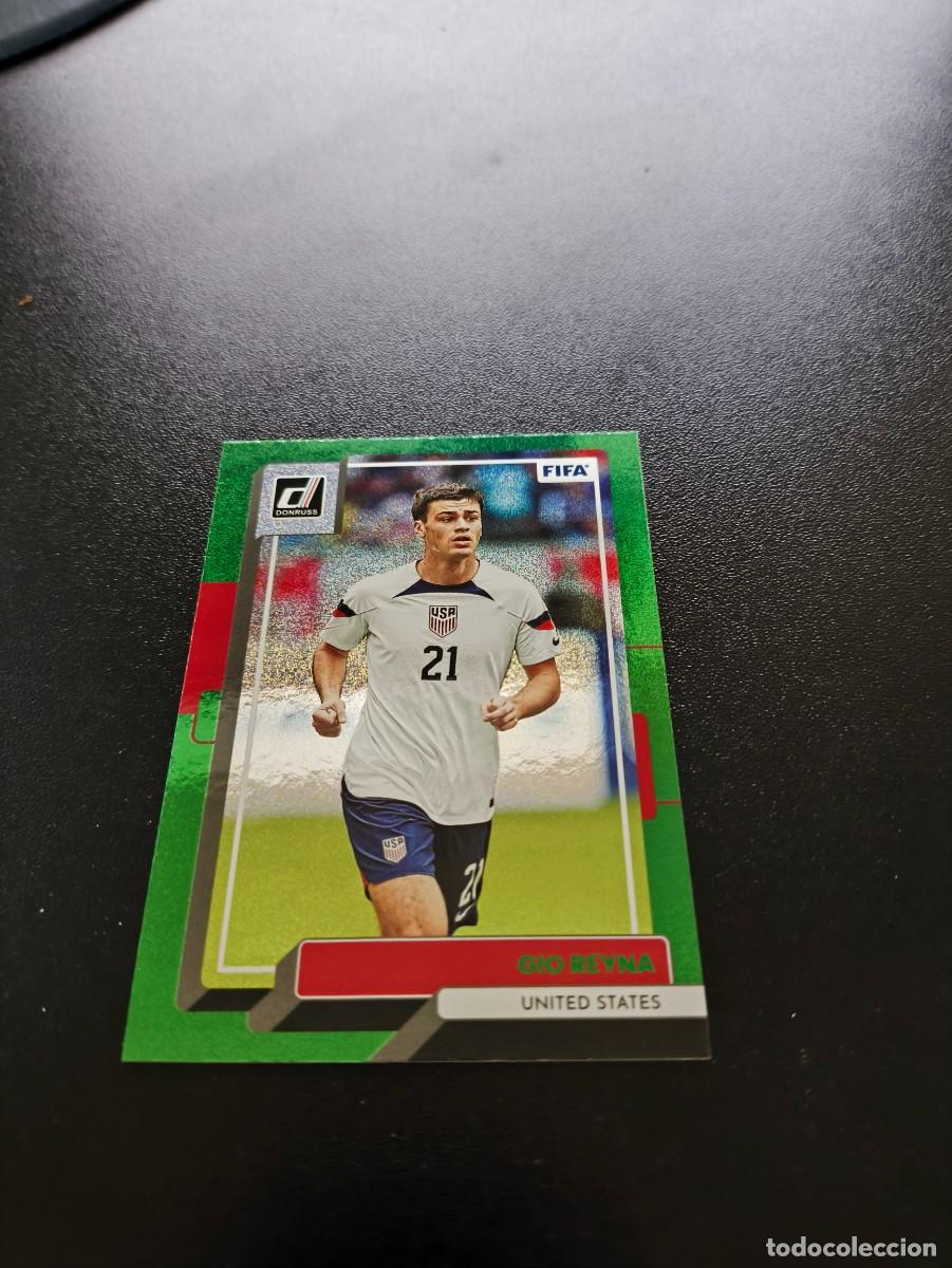 Figurine di Calcio: 170 GIO REYNA USA EEUU GREEN PALLAREL PANINI DONRUSS SOCCER 2022 2023 22 23 NO LIGA ESTE