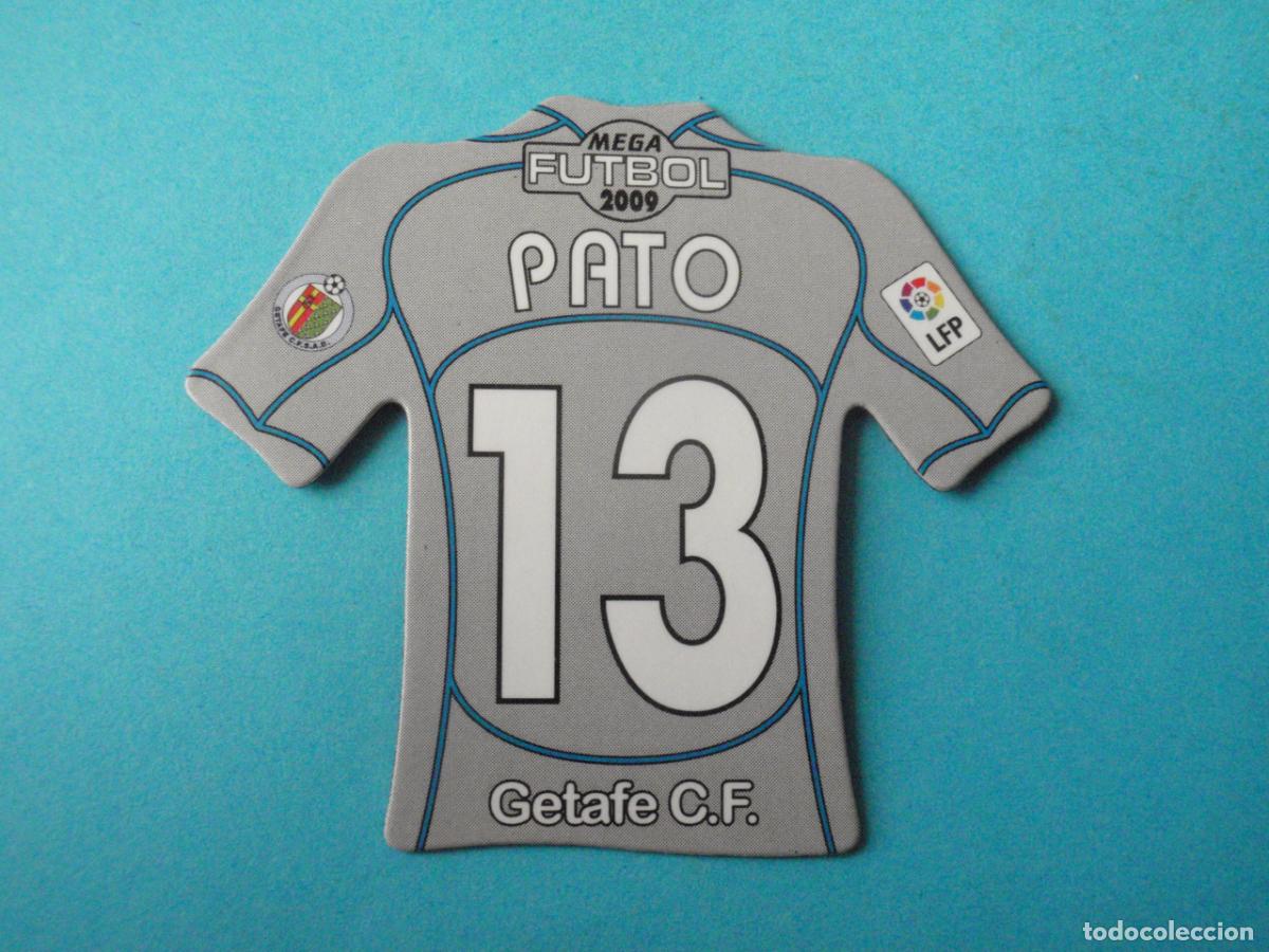 Fu&szlig;ball-Sticker: Im&aacute;n Camiseta n&ordm; 13 PATO ABBONDAZIERI (Getafe C.F.) Magnet MEGA F&Uacute;TBOL Liga 2008 2009. 08 09