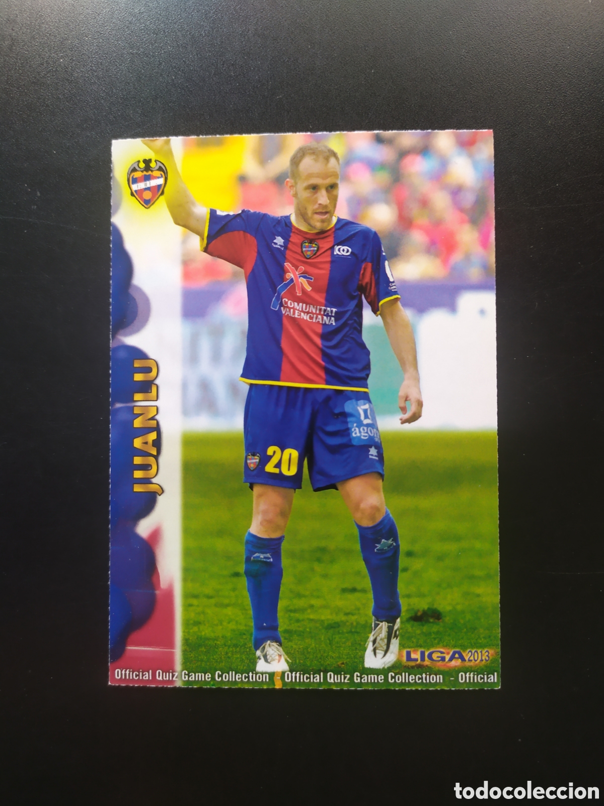 Cromos de f&uacute;tbol: Mundicromo fichas Liga 2012 2013 12 13 Juanlu n&deg; 151 Levante