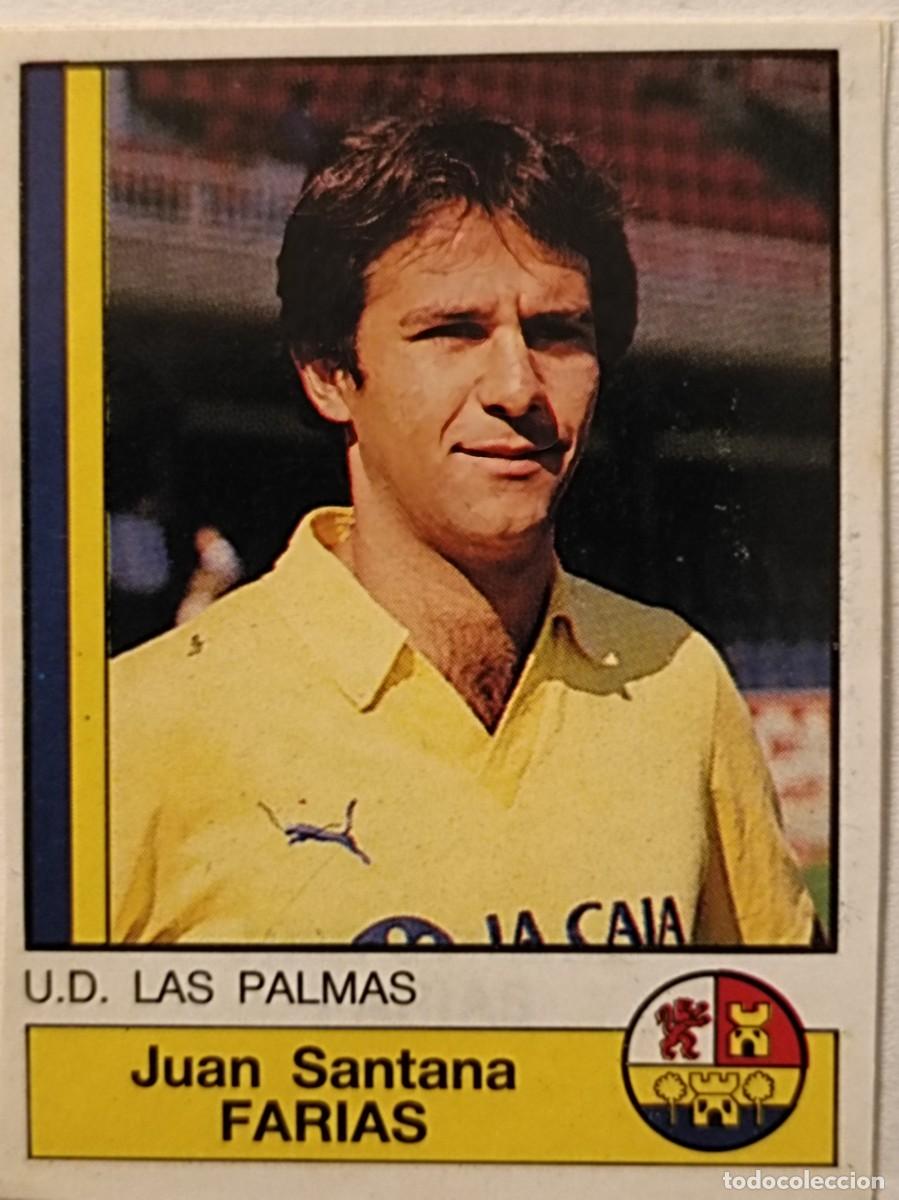 Figurine di Calcio: #185 FARIAS U.D. LAS PALMAS FUTBOL 87 PANINI