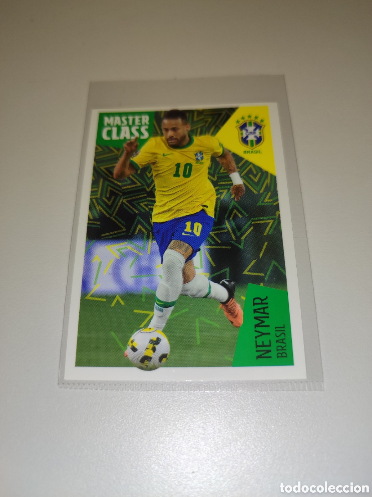 Cromos de f&uacute;tbol: Neymar M&aacute;ster Class Carrefour Panini - Foto 1