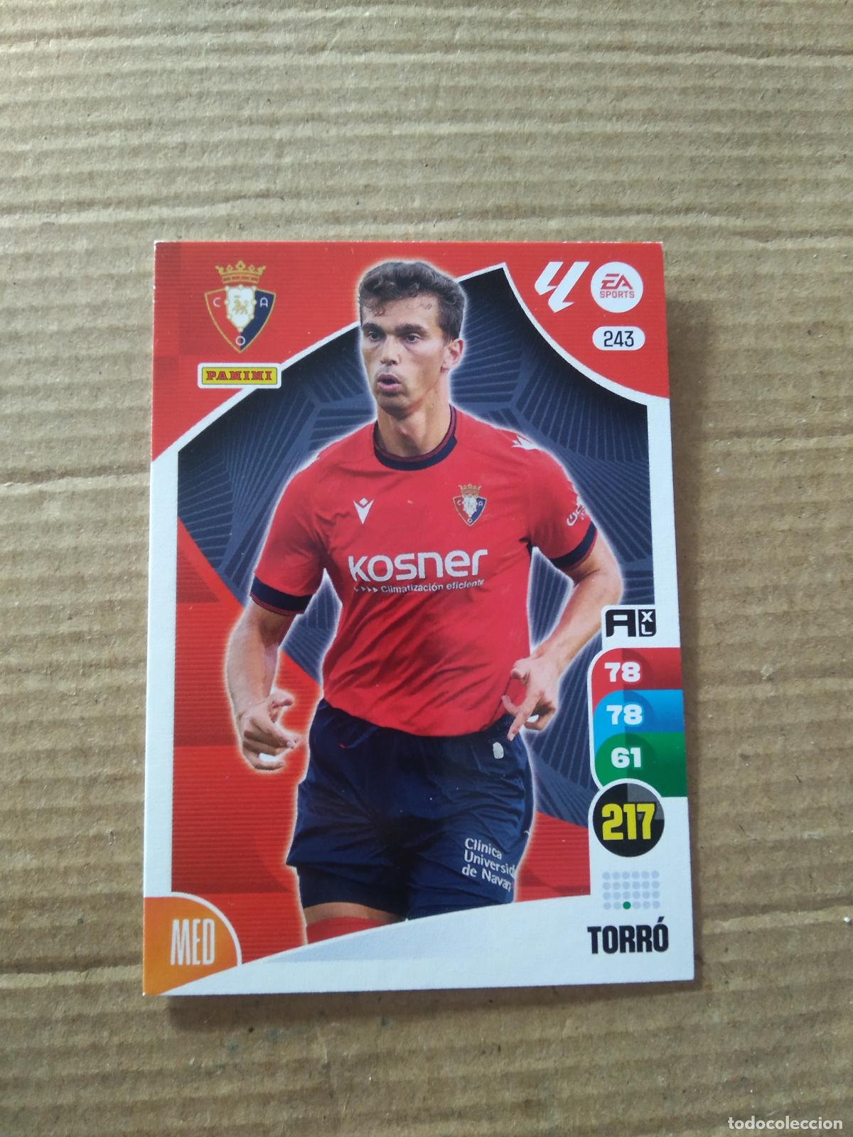 Figurine di Calcio: 243 TORRO OSASUNA CROMO FUTBOL PANINI ADRENALYN 2024-2025 LIGA 24-25