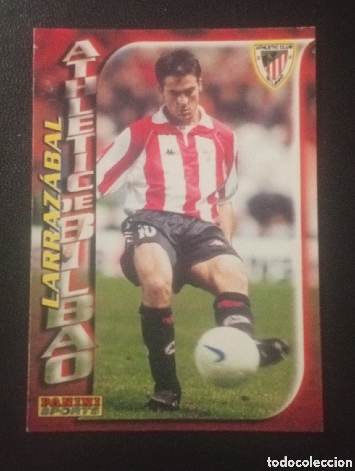 Fu&szlig;ball-Sticker: 24/324 LARRAZABAL ATHLETIC DE BILBAO PANINI F&Uacute;TBOL 99 1998 1999 98 CROMOS CARDS