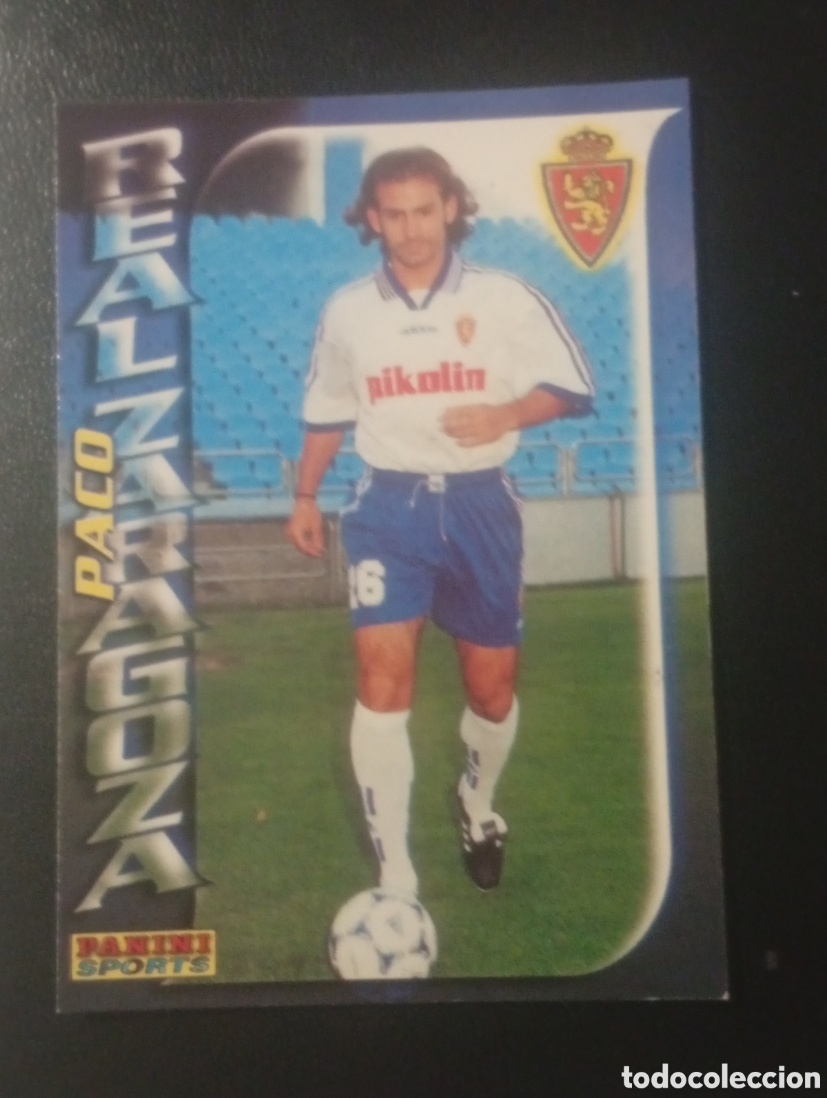 Cromos de Futebol: 309/324 PACO JEMEZ ZARAGOZA PANINI F&Uacute;TBOL 99 1998 1999 98 CROMOS CARDS