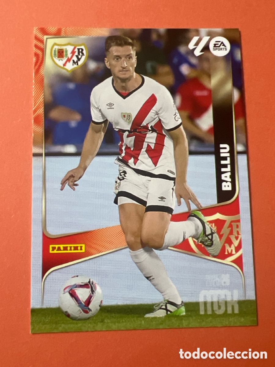 Fu&szlig;ball-Sticker: C2007. BALLIU RAYO VALLECANO N&ordm; 292 MGK 2025 2026 25 26 PANINI