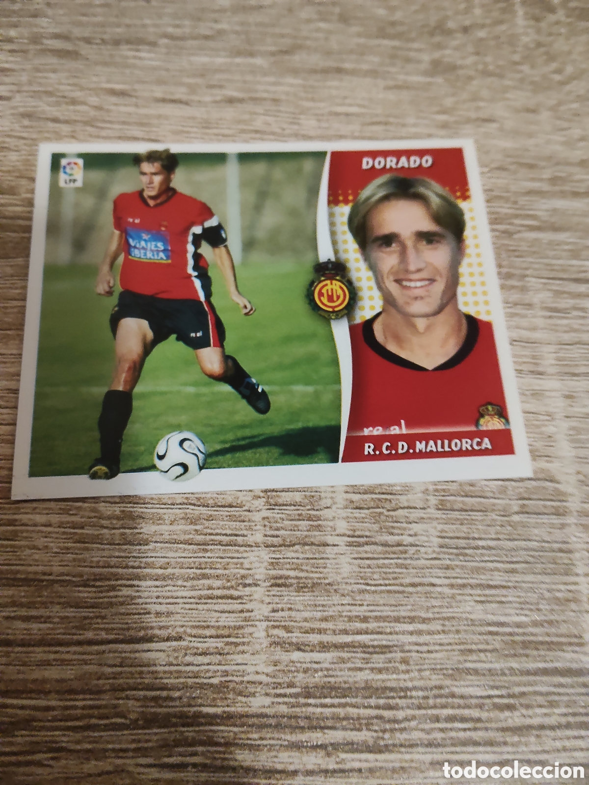 Football Stickers: Dorado Mallorca liga 2006 2007 06 07 ediciones este