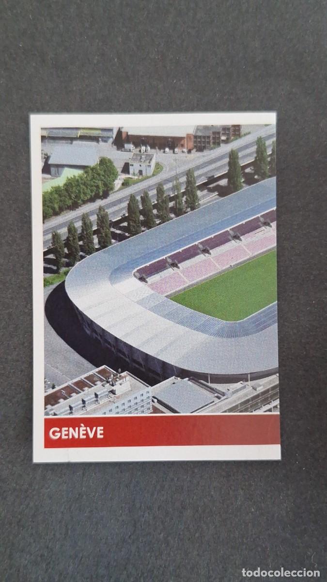 Cromos de F&uacute;tbol: L1 STADE DE GINEBRA ESTADIO 42 PANINI EUROCOPA 2008 NUNCA PEGADO SIN PEGAR