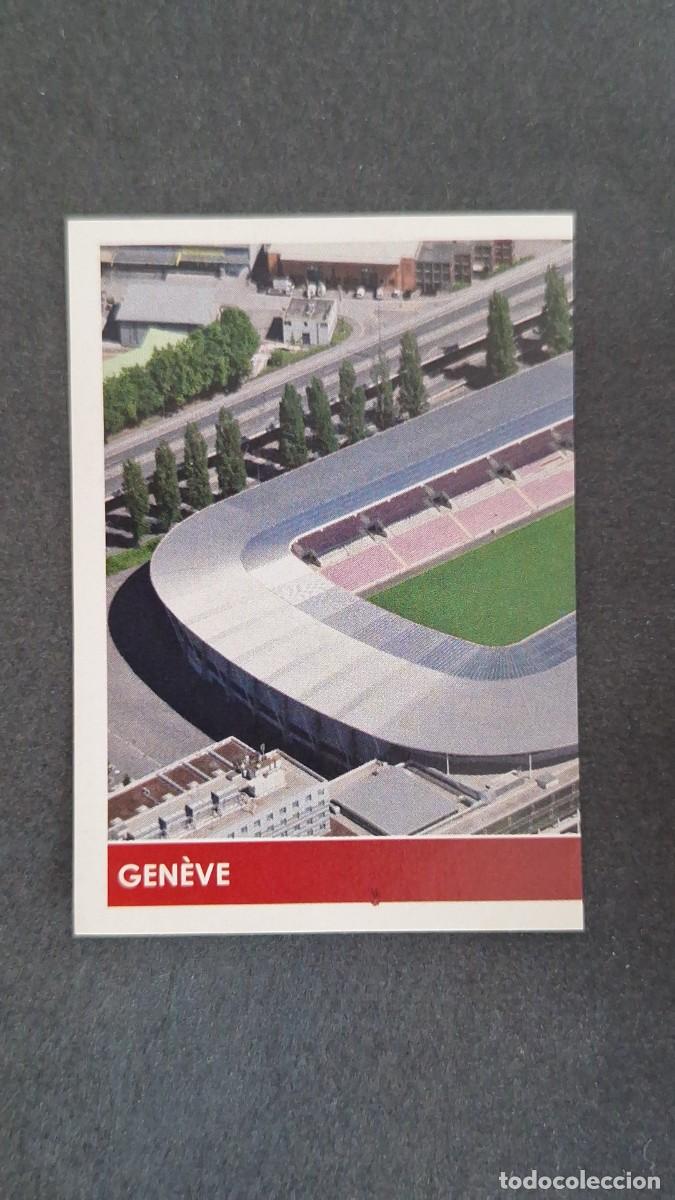 Cromos de F&uacute;tbol: L1 STADE DE GINEBRA ESTADIO 42 PANINI EUROCOPA 2008 NUNCA PEGADO SIN PEGAR