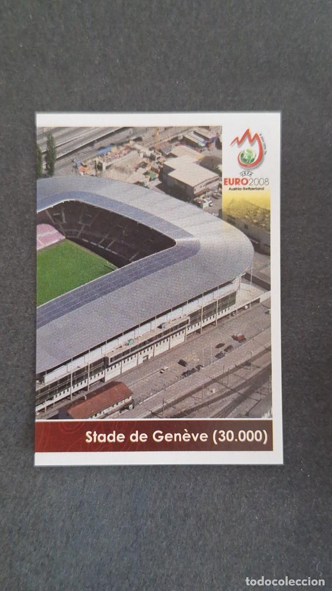 Cromos de F&uacute;tbol: L1 STADE DE GINEBRA ESTADIO 43 PANINI EUROCOPA 2008 NUNCA PEGADO SIN PEGAR