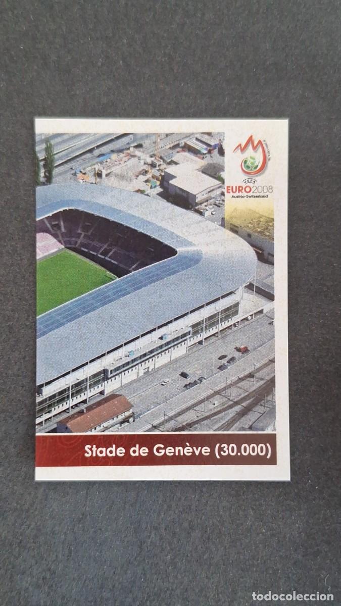 Cromos de F&uacute;tbol: L1 STADE DE GINEBRA ESTADIO 43 PANINI EUROCOPA 2008 NUNCA PEGADO SIN PEGAR