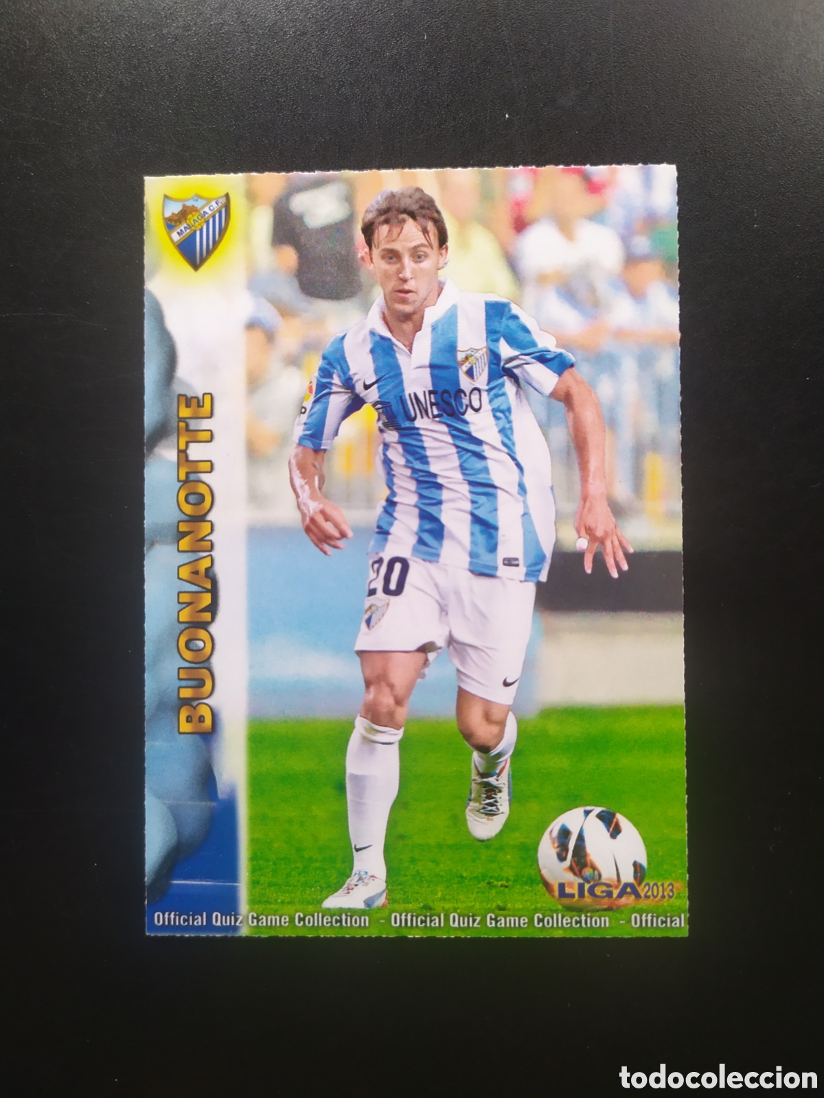 Cromos de Futebol: Mundicromo fichas Liga 2012 2013 12 13 Buonanotte n&deg; 101 Malaga