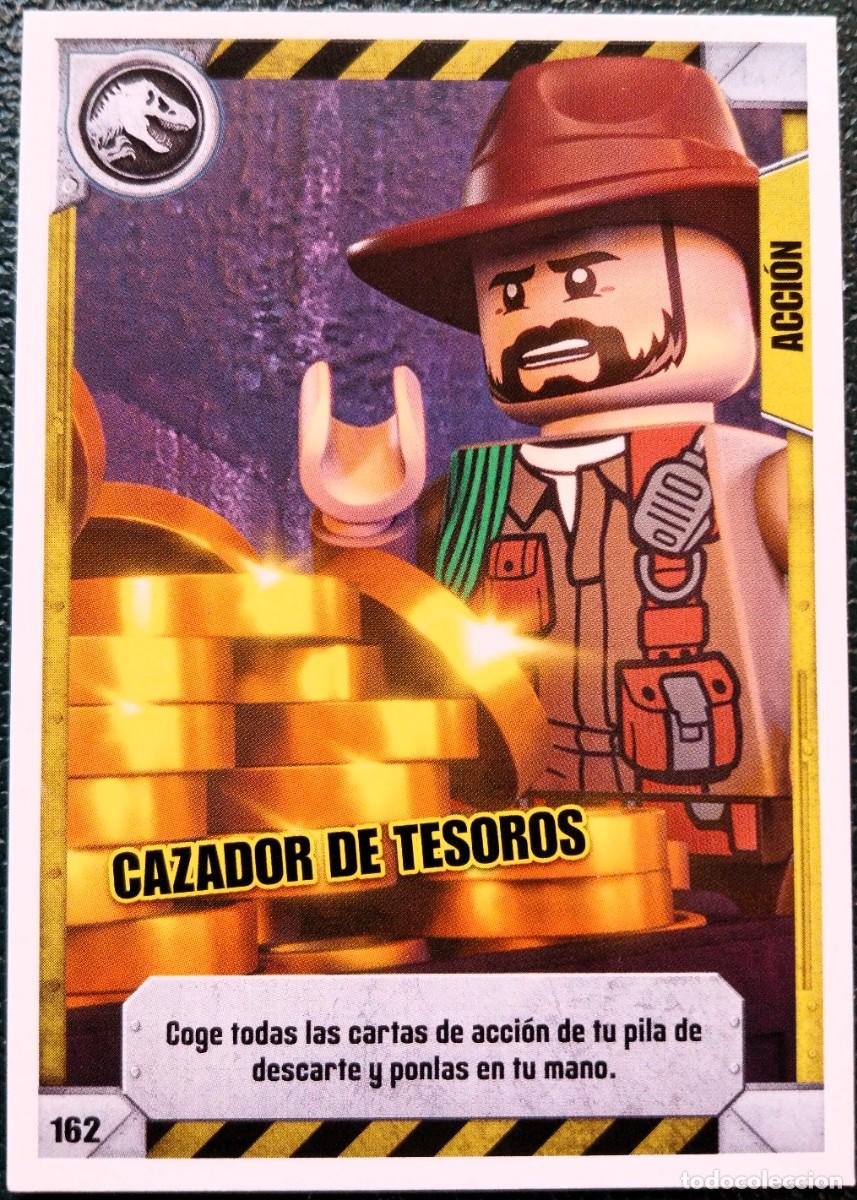 Cromos de Futebol: 162 CAZADOR DE TESOROS ACCION CROMOS LEGO JURASSIC WORLD TRADING CARD GAME 2021